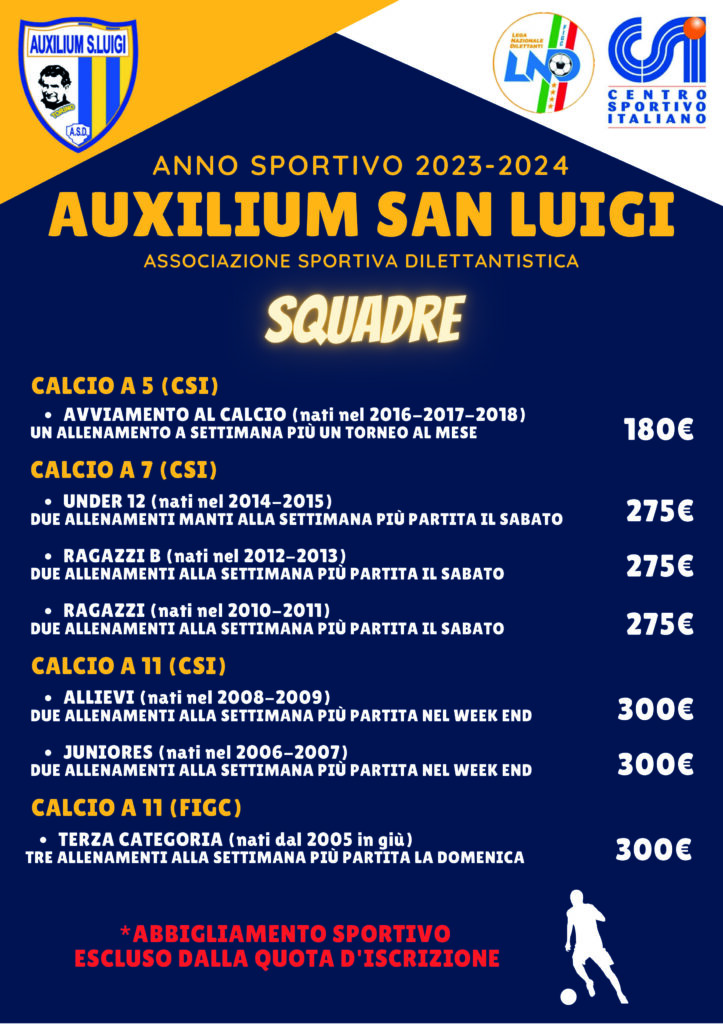 Auxilium Anno Sportivo 23-24